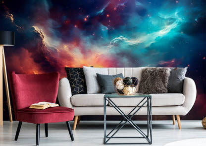 Vibrant Galaxy Wallpaper for Stellar Atmosphere