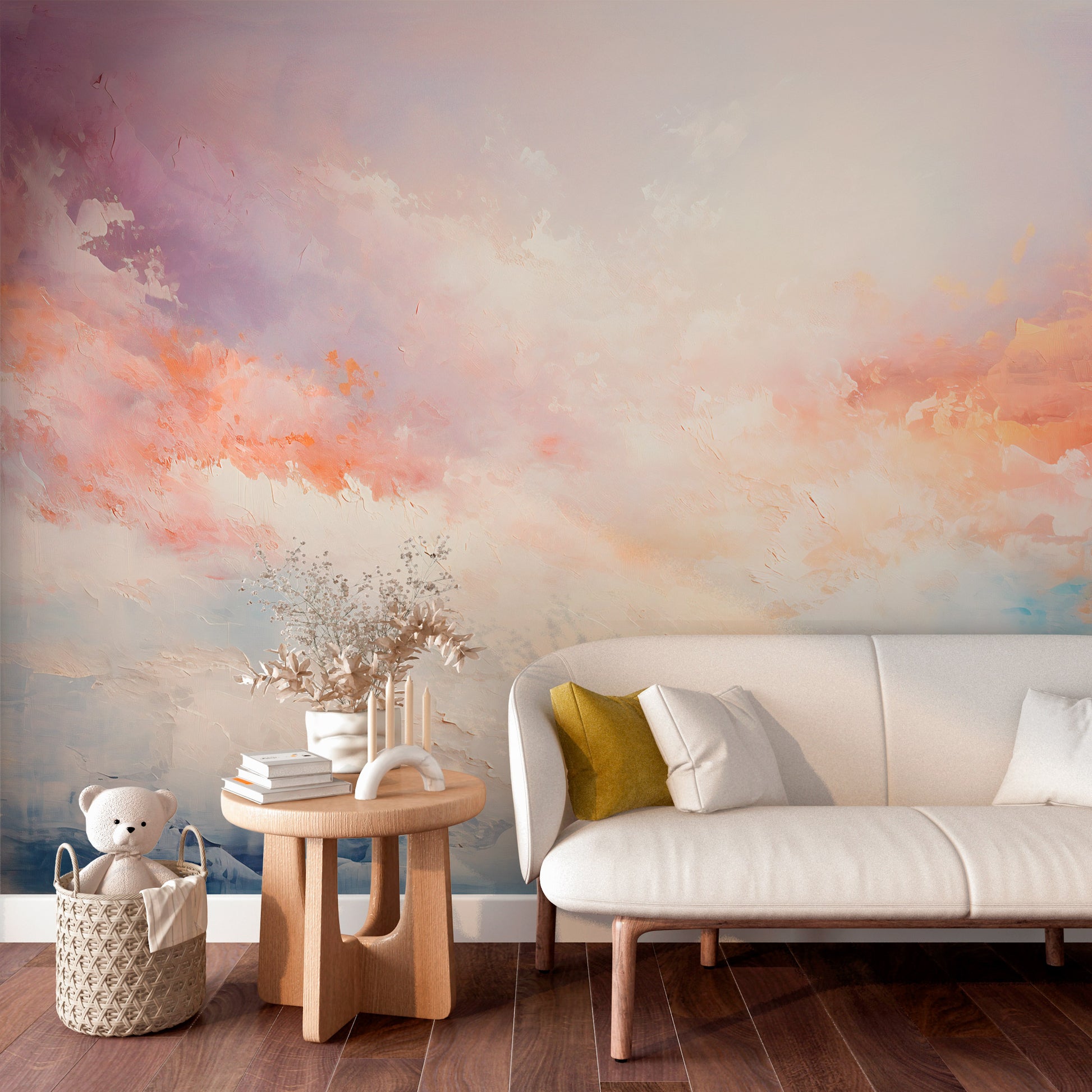 Heavenly Clouds Wall Art for Home Aesthetics