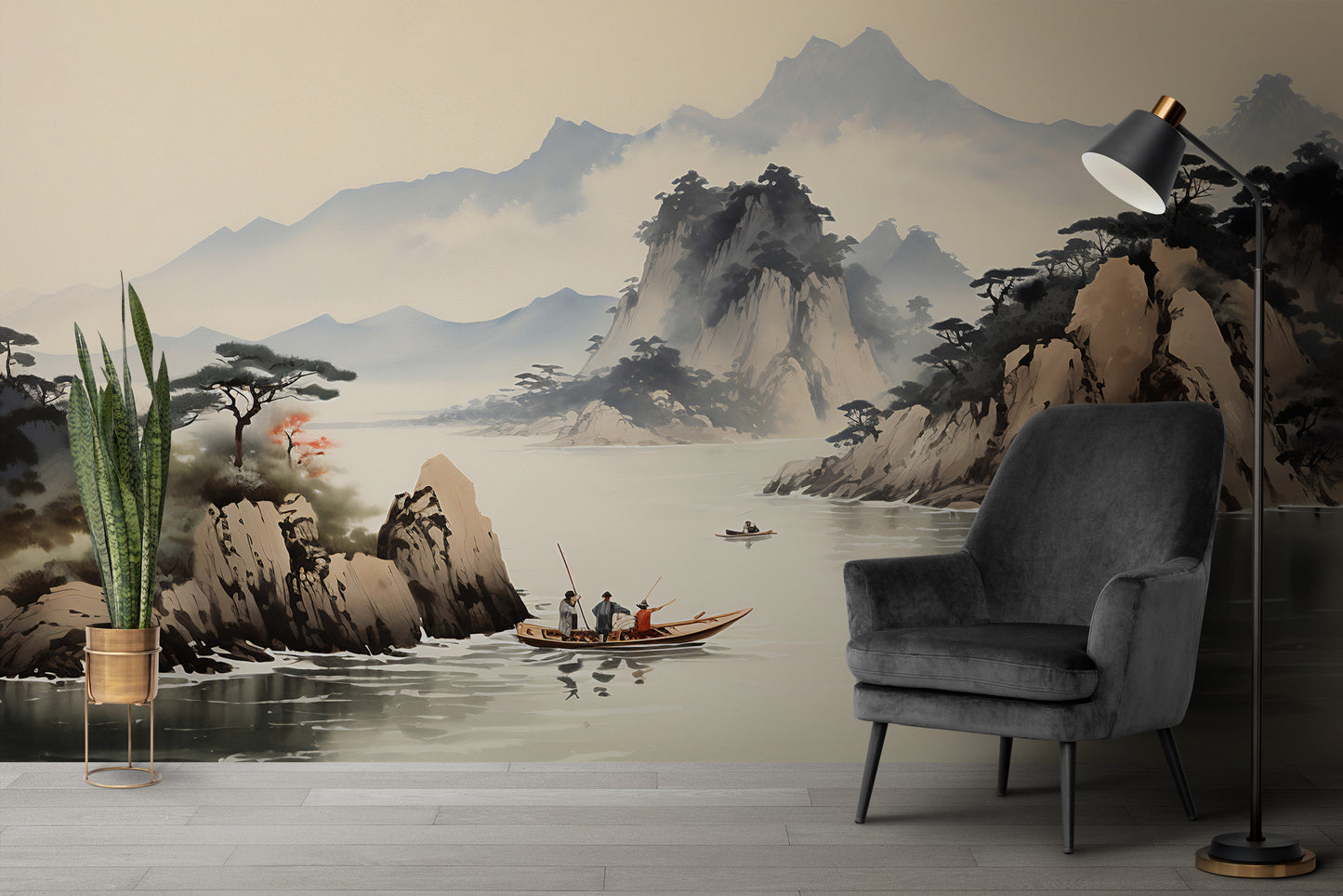 Customizable Chinese Art Wallpaper