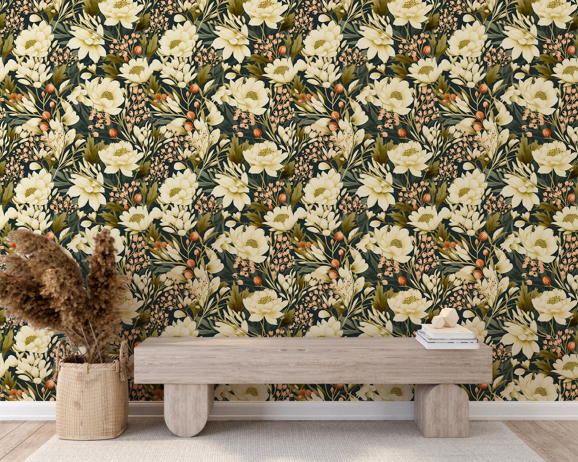 Floral Self Adhesive Wallpaper Roll