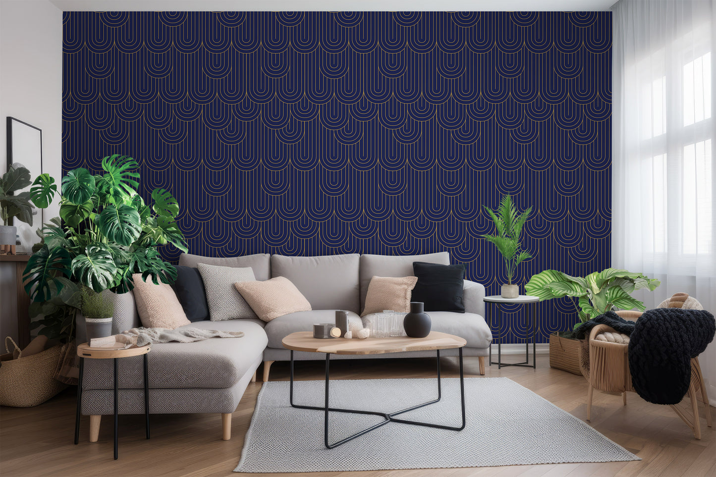 Peel and Stick Dark Wallpaper for Dramatic and Captivating Wall Decor