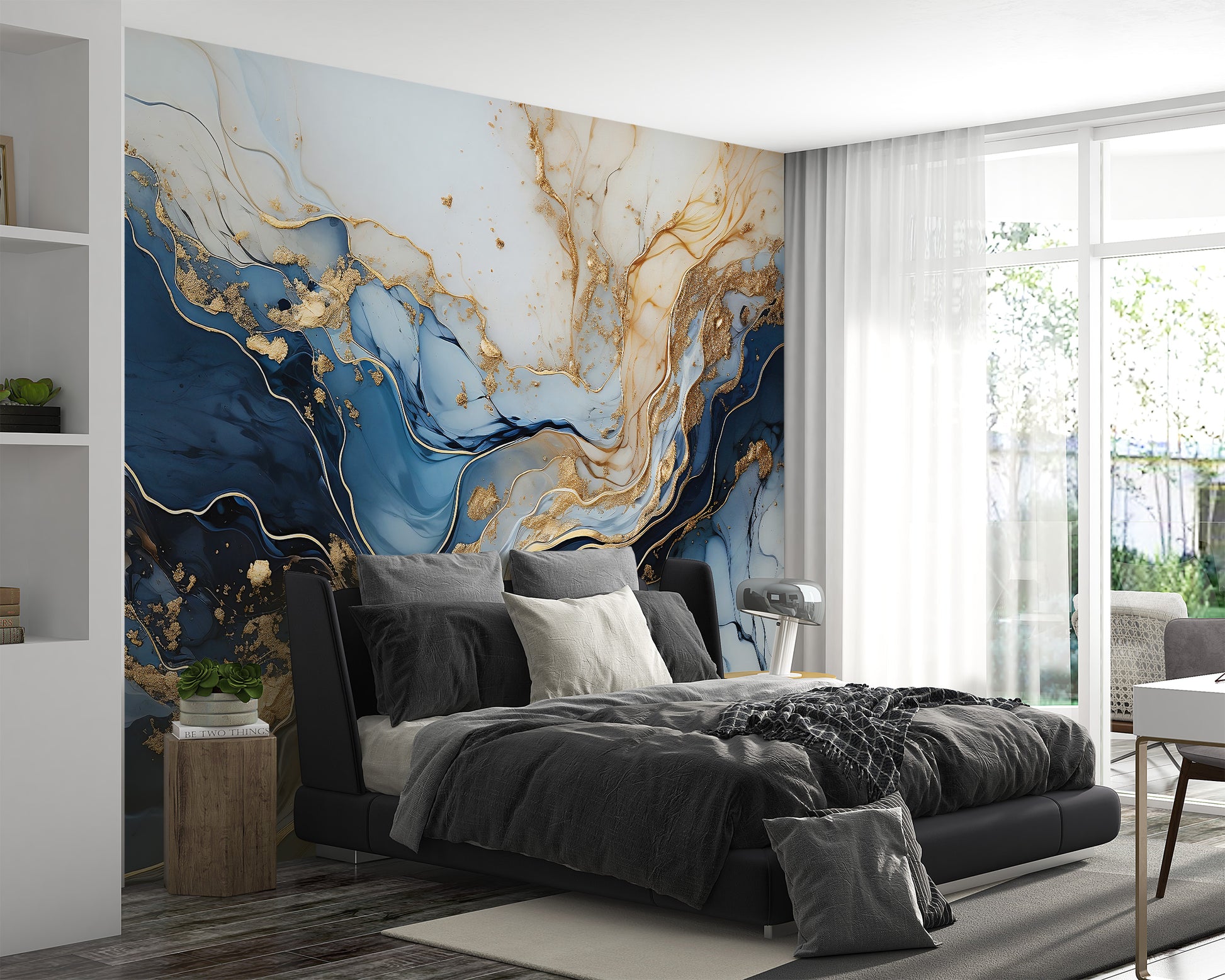 Eco-Friendly Self-Adhesive Wall Decor - Living Room Art Mural